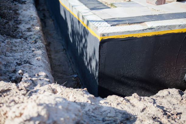 Residential Waterproofing installation at a Collins, OH home by SJ Waterproofing Pros